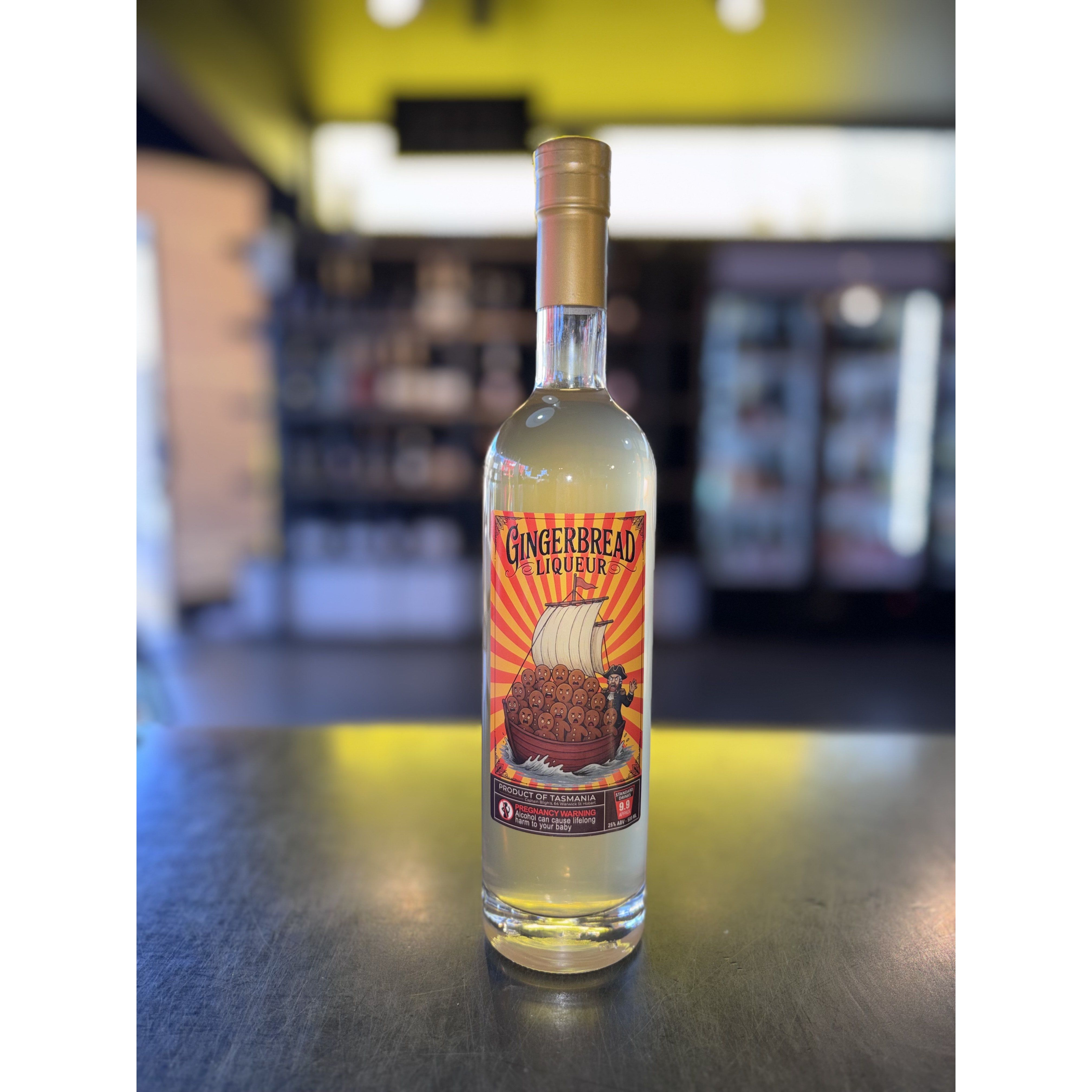 Captain Bligh's Gingerbread Liqueur