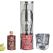 Rusty Barrel Spiced Rum Skull Cocktail Shaker Gift Set 700ml