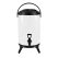 SOGA 12L Stainless Steel Insulated Milk Tea Barrel Hot and Cold Beverage Dispenser Container with Faucet White