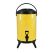 SOGA 10L Stainless Steel Insulated Milk Tea Barrel Hot and Cold Beverage Dispenser Container with Faucet Yellow