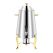 SOGA Stainless Steel Dispenser Beverage Juicer Commercial Buffet Drink Container Jug with Side Handles