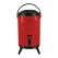 SOGA 12L Stainless Steel Insulated Milk Tea Barrel Hot and Cold Beverage Dispenser Container with Faucet Red