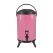 SOGA 18L Stainless Steel Insulated Milk Tea Barrel Hot and Cold Beverage Dispenser Container with Faucet Pink