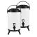 SOGA 2X 14L Stainless Steel Insulated Milk Tea Barrel Hot and Cold Beverage Dispenser Container with Faucet White