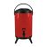 SOGA 10L Stainless Steel Insulated Milk Tea Barrel Hot and Cold Beverage Dispenser Container with Faucet Red