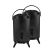 SOGA 2X 8L Stainless Steel Insulated Milk Tea Barrel Hot and Cold Beverage Dispenser Container with Faucet Black