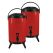 SOGA 2X 16L Stainless Steel Insulated Milk Tea Barrel Hot and Cold Beverage Dispenser Container with Faucet Red