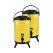 SOGA 2X 8L Stainless Steel Insulated Milk Tea Barrel Hot and Cold Beverage Dispenser Container with Faucet Yellow