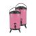 SOGA 2X 10L Stainless Steel Insulated Milk Tea Barrel Hot and Cold Beverage Dispenser Container with Faucet Pink