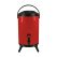 SOGA 14L Stainless Steel Insulated Milk Tea Barrel Hot and Cold Beverage Dispenser Container with Faucet Red