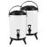 SOGA 2X 16L Stainless Steel Insulated Milk Tea Barrel Hot and Cold Beverage Dispenser Container with Faucet White