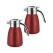 SOGA 2X 1.2L Stainless Steel Water Bottle Insulated Vacuum Flask Coffee Jug Thermal Red