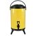 SOGA 18L Stainless Steel Insulated Milk Tea Barrel Hot and Cold Beverage Dispenser Container with Faucet Yellow