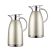 SOGA 2X 1.8LSilver Double-Wall vacuum with 2 layers stainless steel Construction Thermal Flask