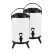 SOGA 2X 8L Stainless Steel Insulated Milk Tea Barrel Hot and Cold Beverage Dispenser Container with Faucet White