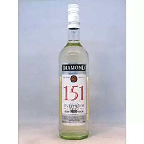 El Dorado (Diamond) 151 Rum 75.5% 750Ml