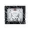 Crystal Head Vodka + 4 Skull Shot Glasses Gift Set 700mL