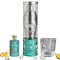 Rusty Barrel Gin Skull Cocktail Shaker Gift Set 700ml
