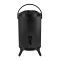 SOGA 12L Stainless Steel Insulated Milk Tea Barrel Hot and Cold Beverage Dispenser Container with Faucet Black