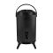 SOGA 10L Stainless Steel Insulated Milk Tea Barrel Hot and Cold Beverage Dispenser Container with Faucet Black