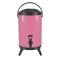 SOGA 14L Stainless Steel Insulated Milk Tea Barrel Hot and Cold Beverage Dispenser Container with Faucet Pink