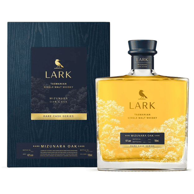 Lark Rare Cask Mizunara Single Malt Whisky Release 3 46% ABV 700ml