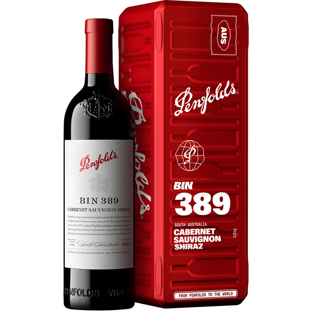Penfolds Bin 389 Cabernet Shiraz Gift Tin 2023 750mL