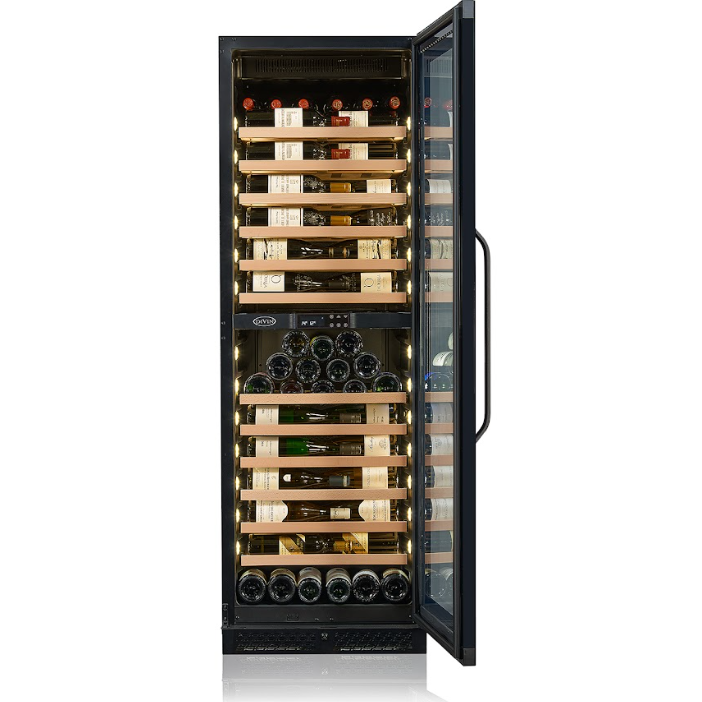 DIVIN DV-636DK Dual-Zone Wine Fridge.