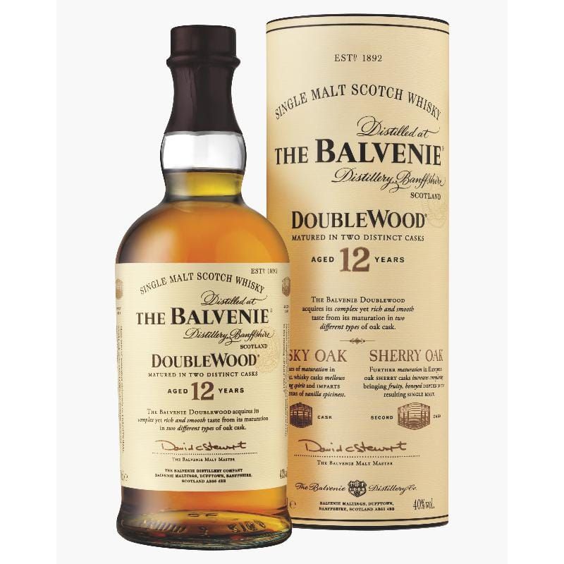 The Balvenie 12 Year Old DoubleWood Single Malt Whisky 700ml