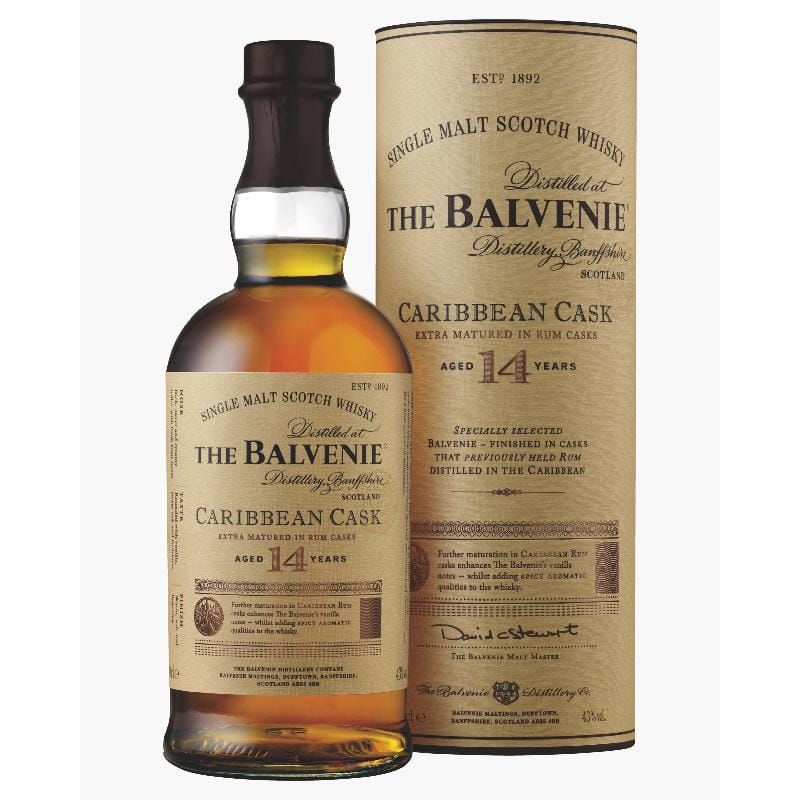 The Balvenie 14 Caribbean Cask Single Malt Whisky 700ml