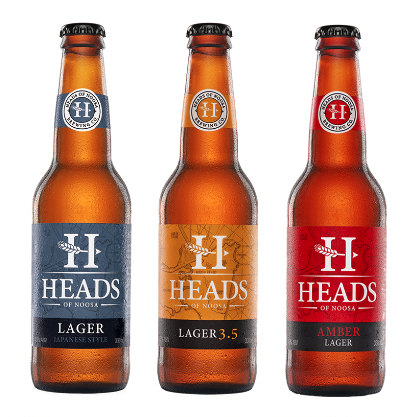 Heads Of Noosa Brewing Mixed Carton 24 x 330ml bottles