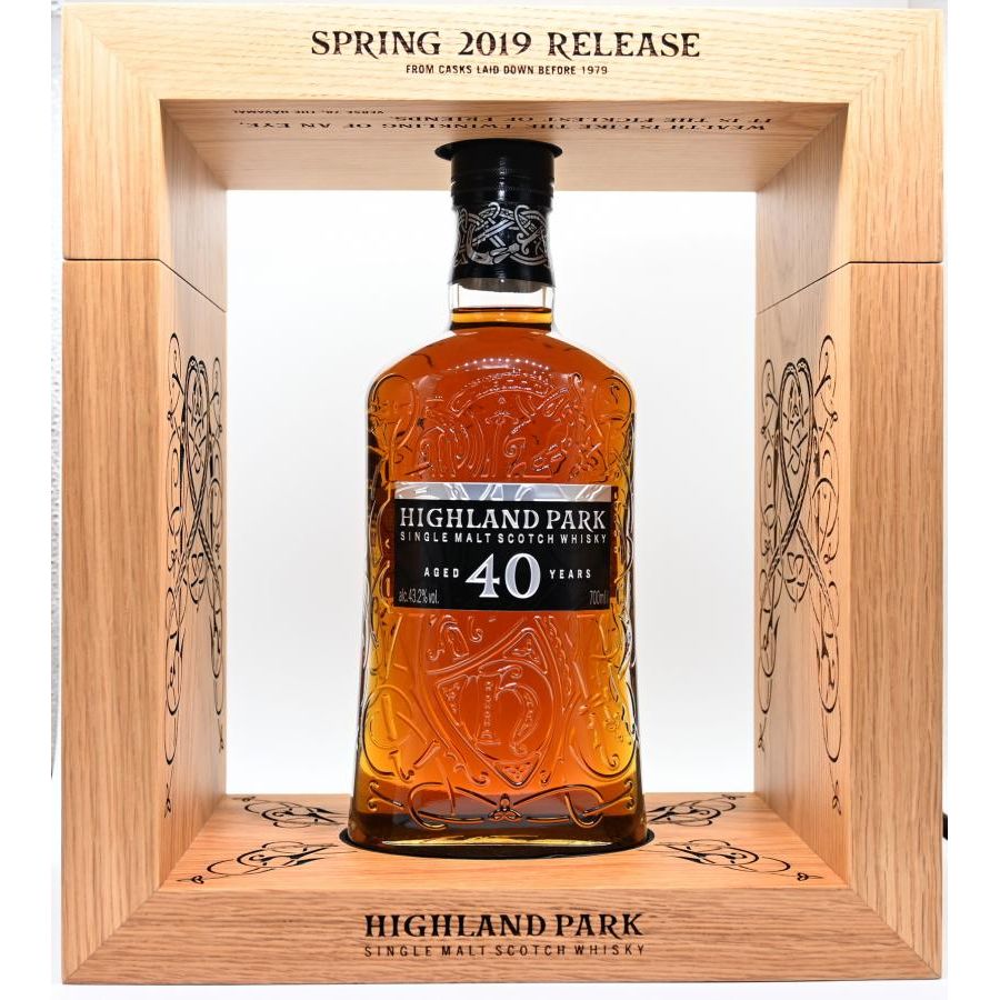 Highland Park - 40 year old Spring 2019 Release Single Malt Scotch Whisky 700 ml