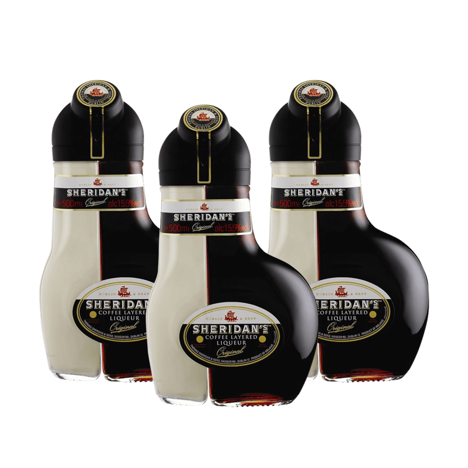 Sheridan's Coffee Layered Liqueur 700 mL X 3 Bottles BUNDLE