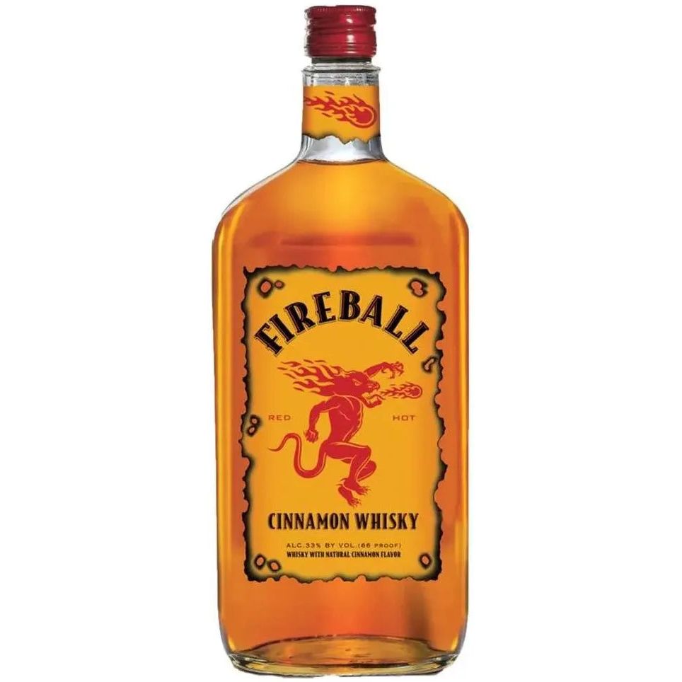 Fireball Cinnamon Flavoured Whisky 1L
